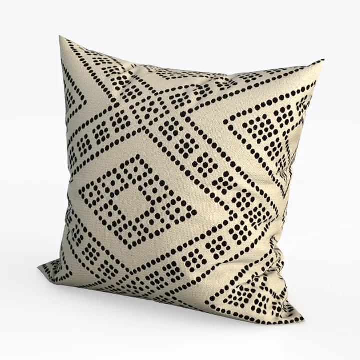 Dahlia Brown Pillow Covers 22x22 Inch Set of 2
