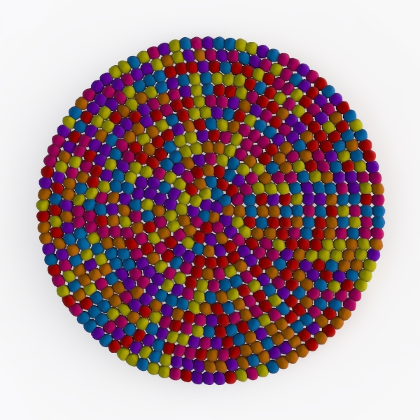 COTTON CRAFT Multi Chindi Footrest - Braided