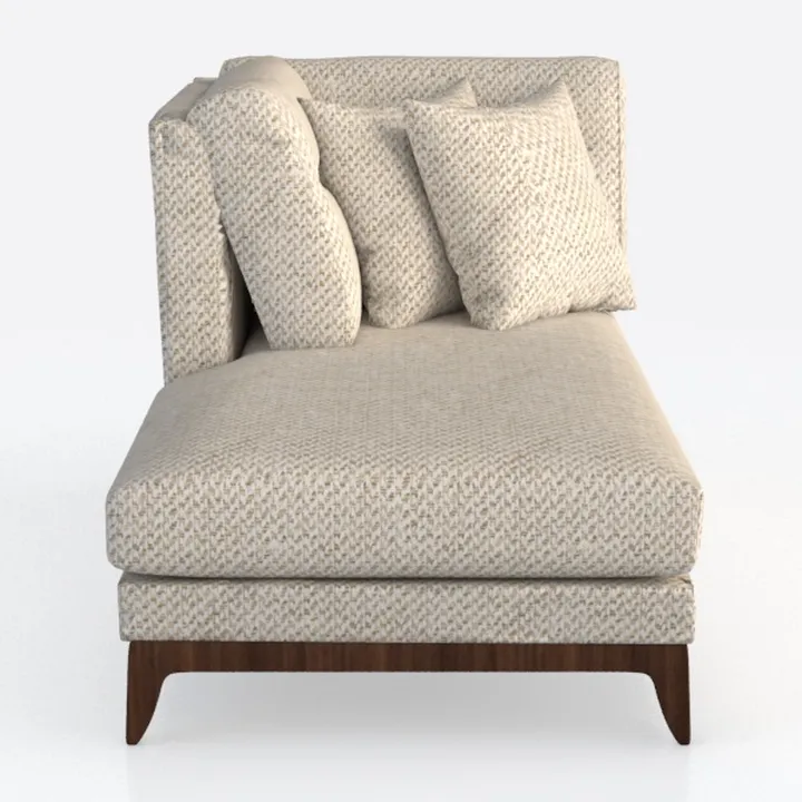 Fireside Chair, Full Sponge Compression, Soft Sued
