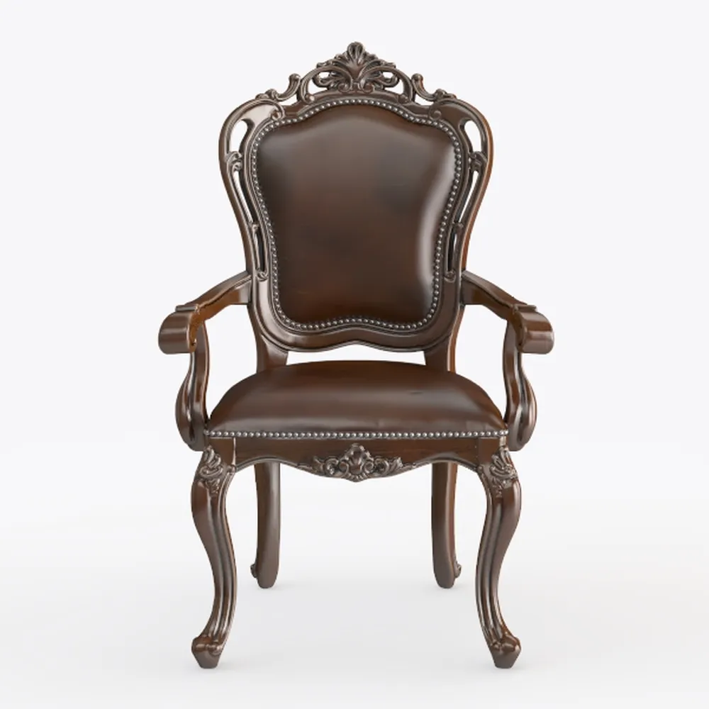 Elegant Espresso and Cherry Traditional Tufted