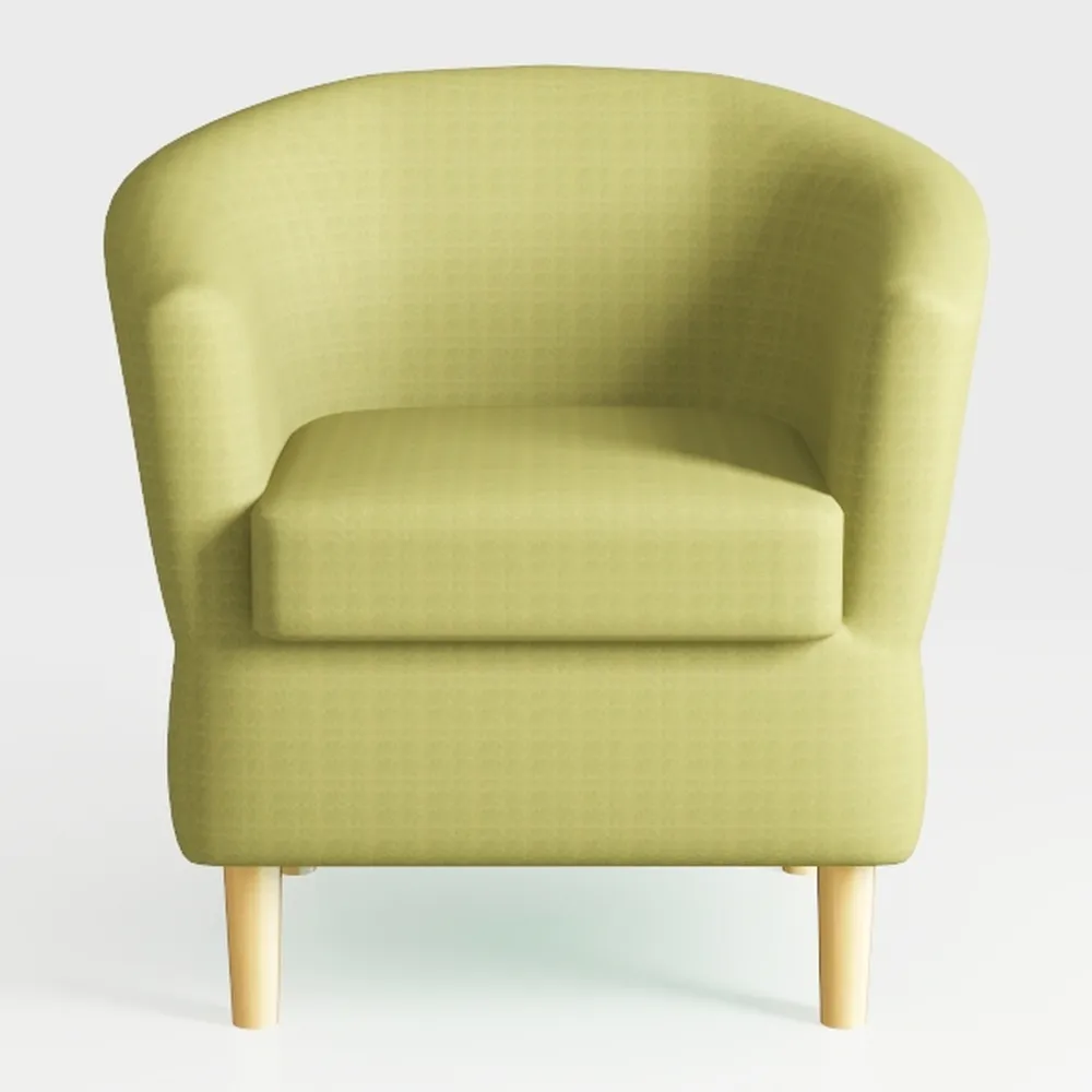 Mid Century Modern Chair, Accent Chair Barrel with