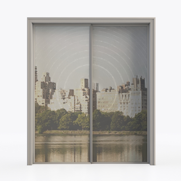 River View Double Door/Window 