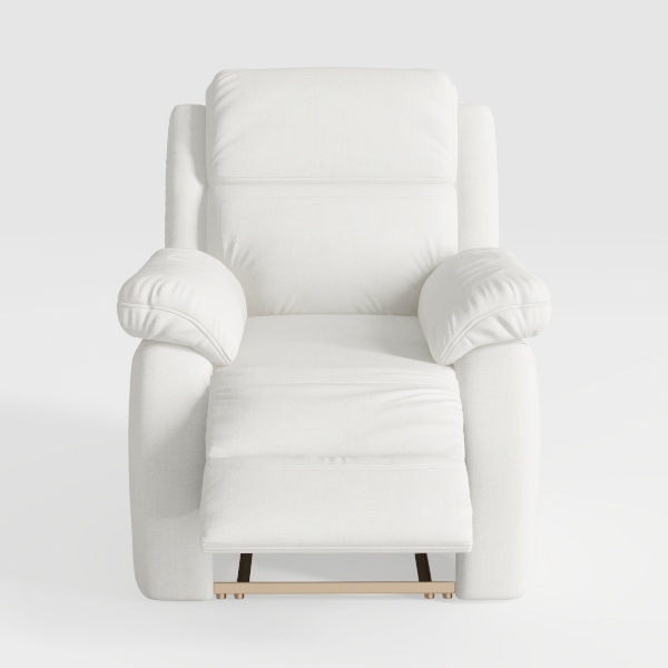 CHITA Swivel Accent Chair with Electric Footrests,