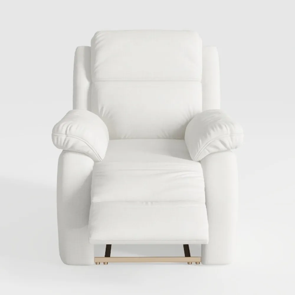 CHITA Swivel Accent Chair with Electric Footrests,