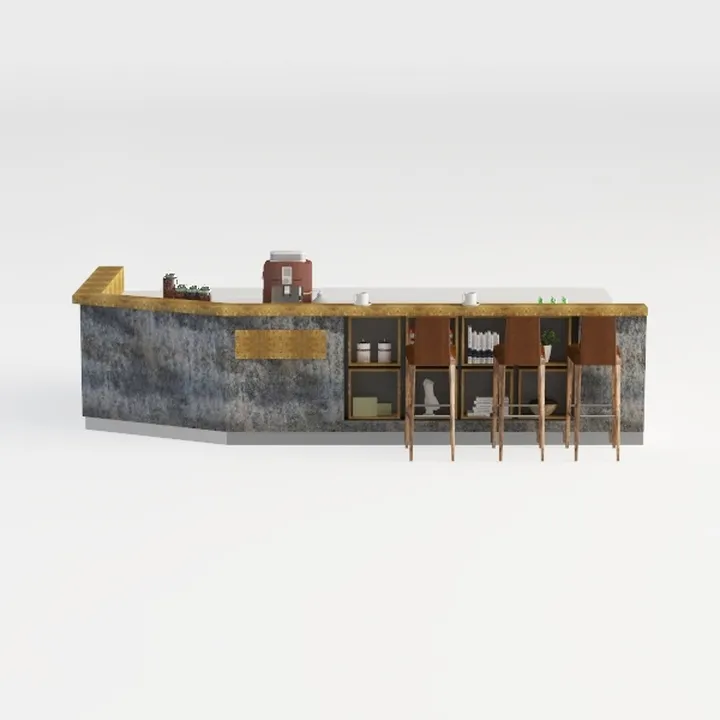 café counter