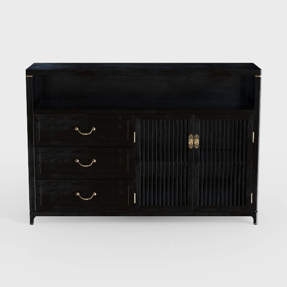 66" Farmhouse TV Stand for 75 Inch TVs, 40" Tall