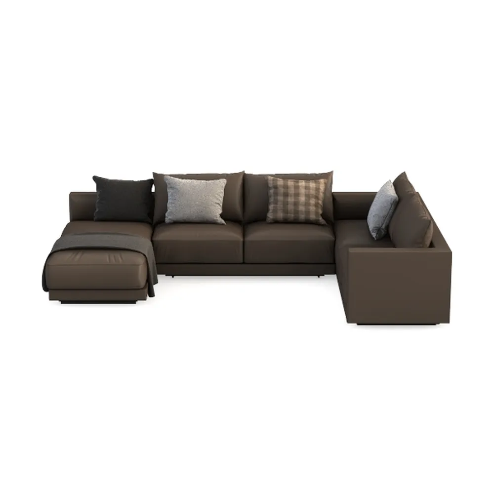 Modular Sectional Sofa with Storage, U Shaped Sect