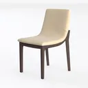 Dining Chairs, Solid Wood Dining Chair Sturdy Left 45 Degree View