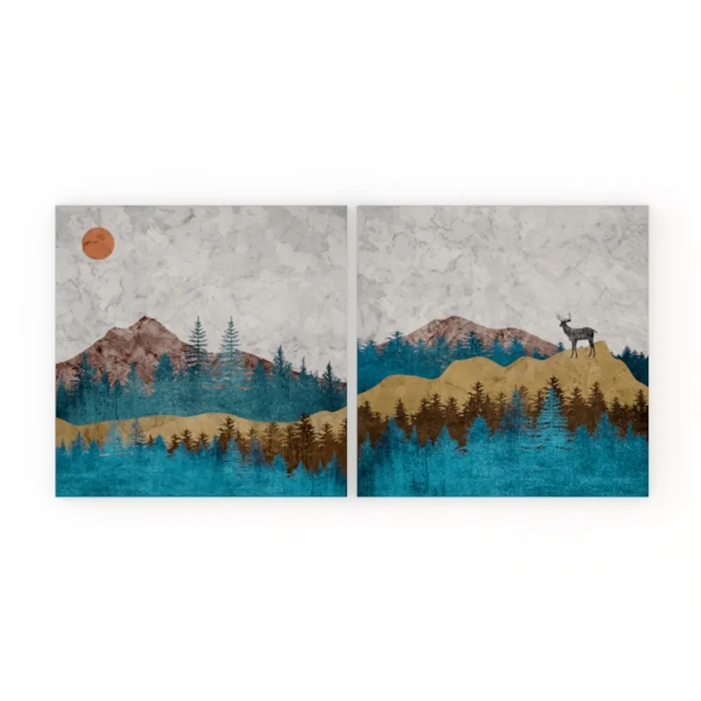 Flowers Wall Art Rustic Floral Buttefly Canvas