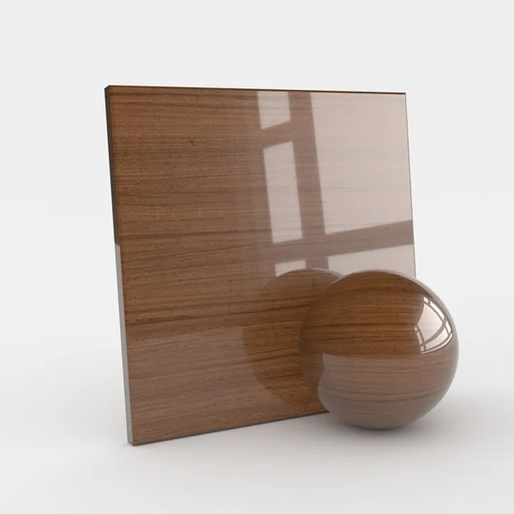 High Gloss Wood Grain 15