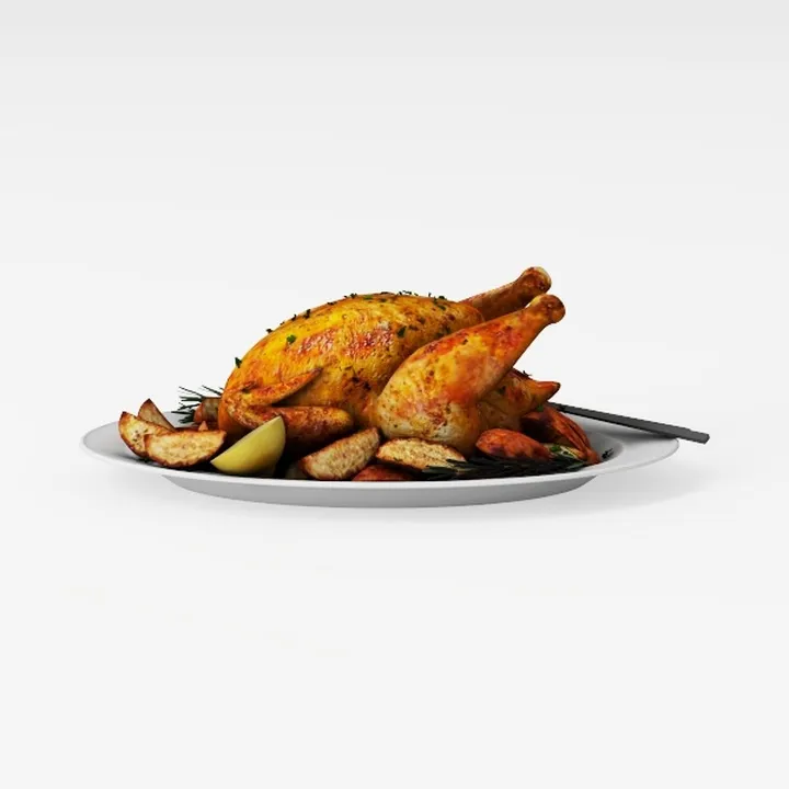 roast chicken-Thanksgiving
