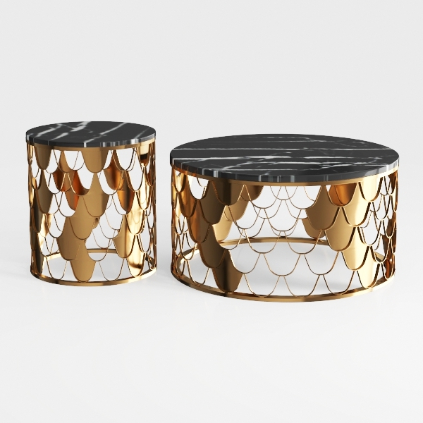 coffee table-Modern Opulence