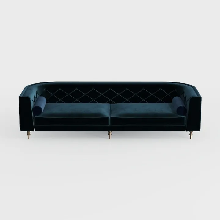 Jennifer Taylor Home Jack 84" Modern Tuxedo Tufted