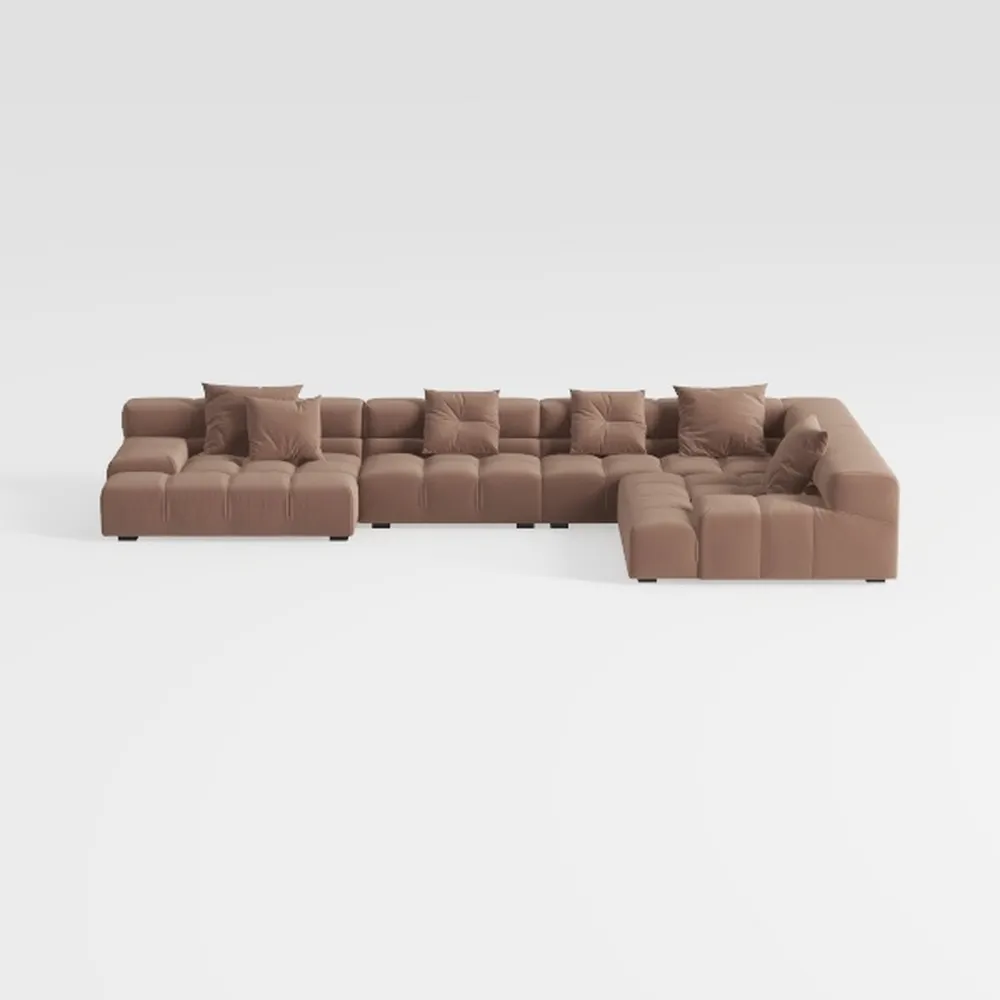 Meridian Furniture 101Brown-S4C Arc Collection