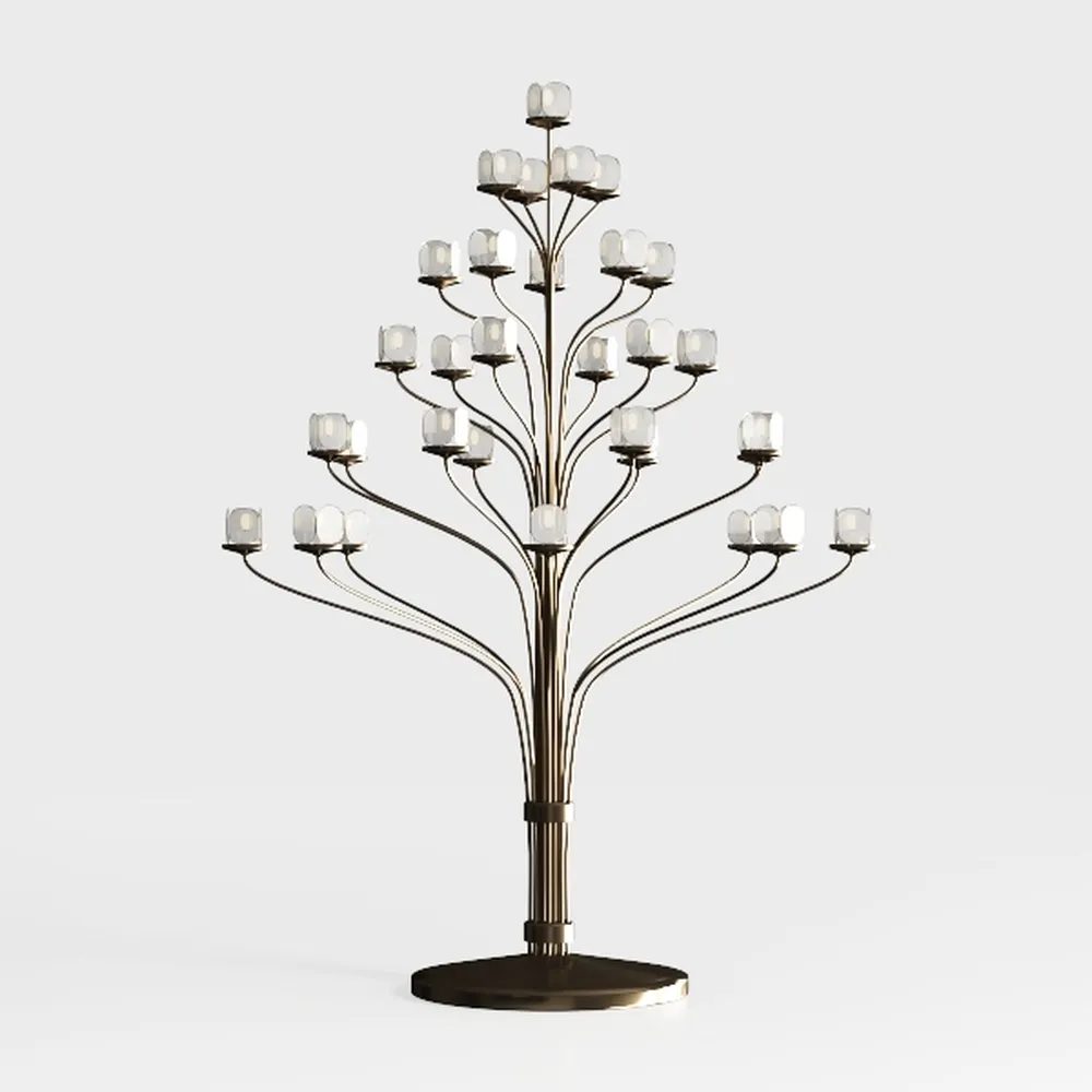 JONATHAN Y JYL9050A Clara 20.5" Crystal Flower