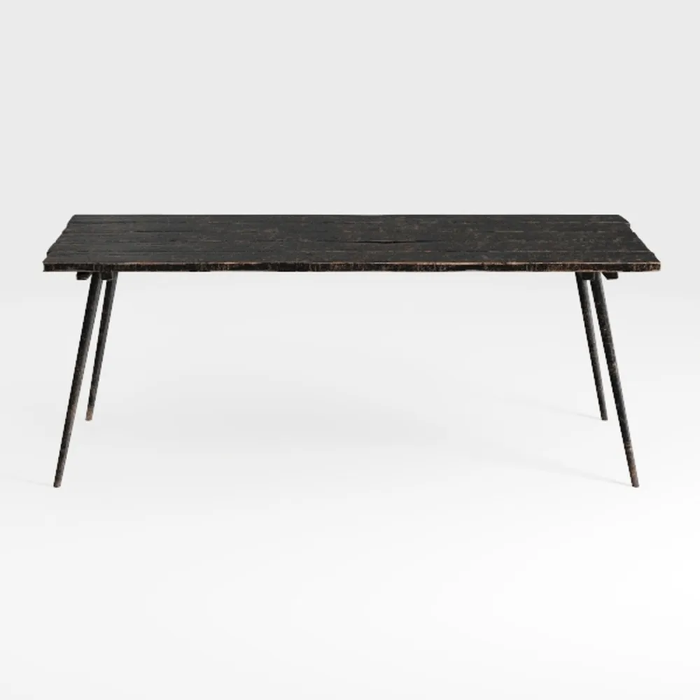 Pemberly Row Contemporary Home Office Desk in Weat