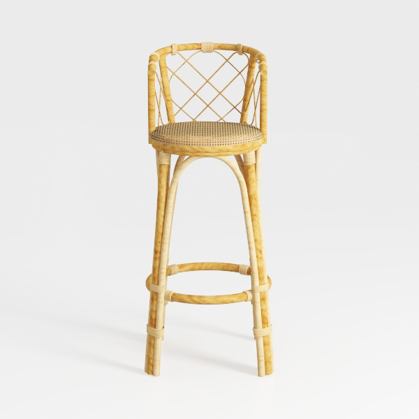 Pemberly Row Wood Pub Height Swivel Bar Stool Dark