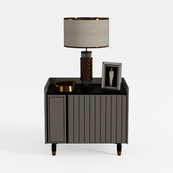 night stand-Silence Grey