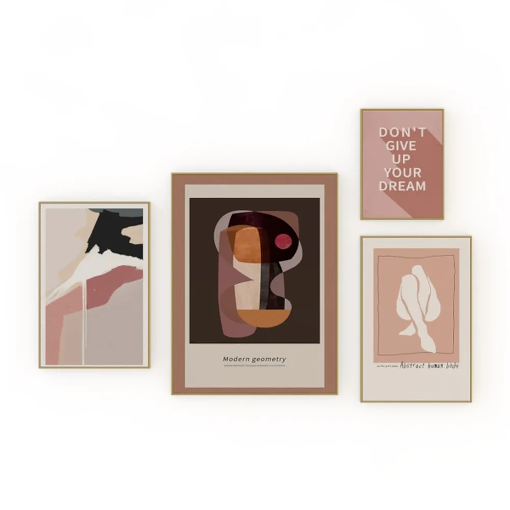 Coquette Pink Wall Art Decor Swan Posters Bow