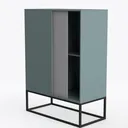 Side Cabinet Left 45 Degree View