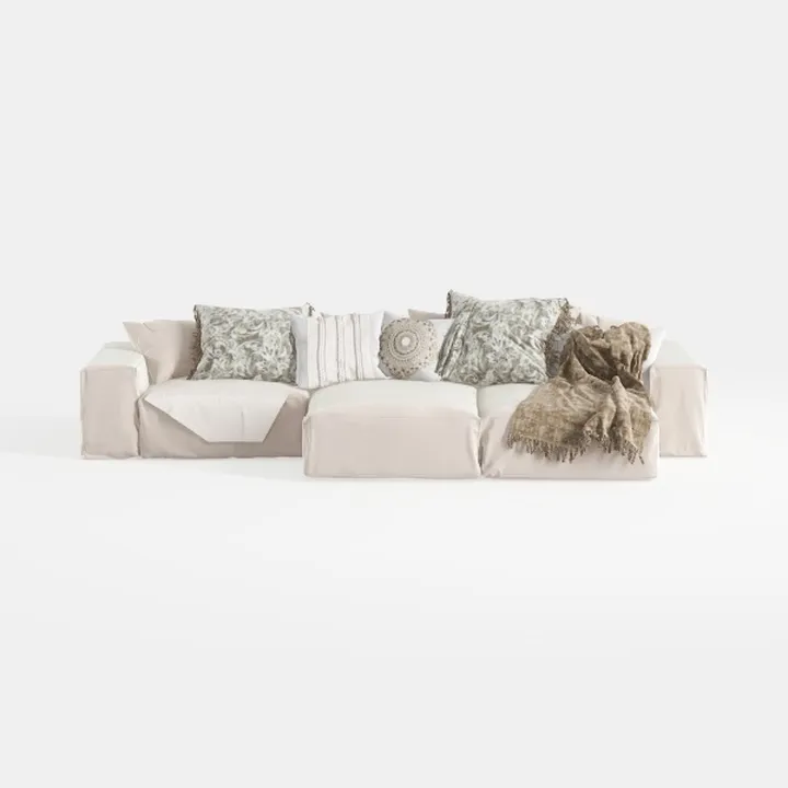Meridian Furniture 634Cream-S119 Cozy Collection C