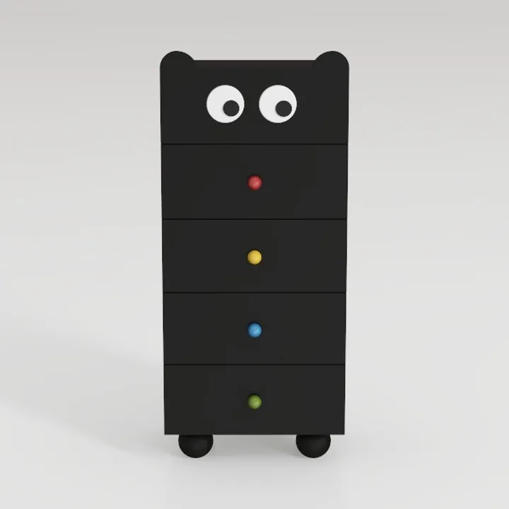 2 Drawer File Cabinet，Mobile Filing Cabinet with