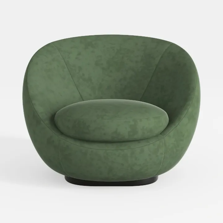 Fabric Accent Chair, Upholstered Armchair with