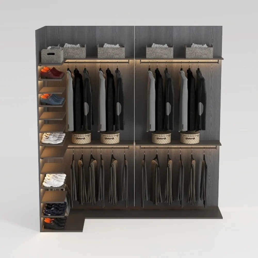 ChooChoo Shoe Storage Cabinet with 2 Flip Drawers,