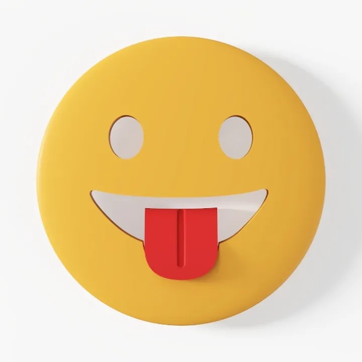 FACE WITH STUCK-OUT TONGUE-Emoji