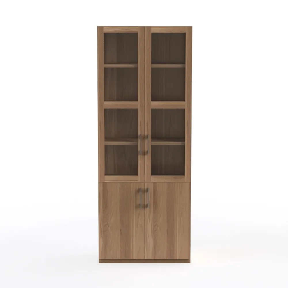 Sauder Beginnings Bookcase With Doors/ Book shelf