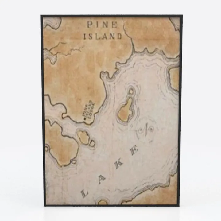 Retro Canvas Wall Art Chinese Ink Painting Style