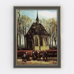 Vintage Floral Cottage Canvas Wall Art Poster