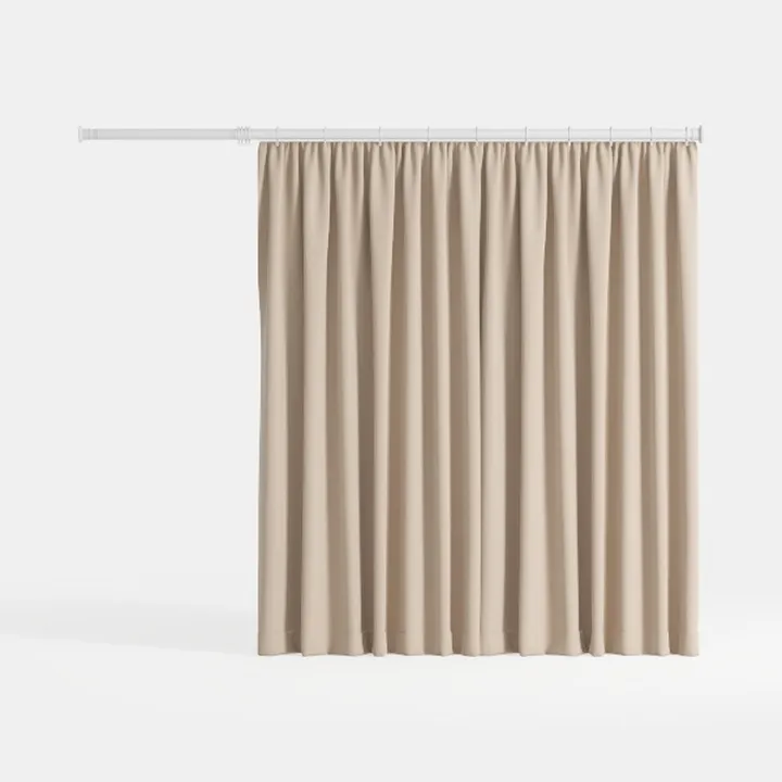 Room Divider, No Drilling Curtain Rod for Room