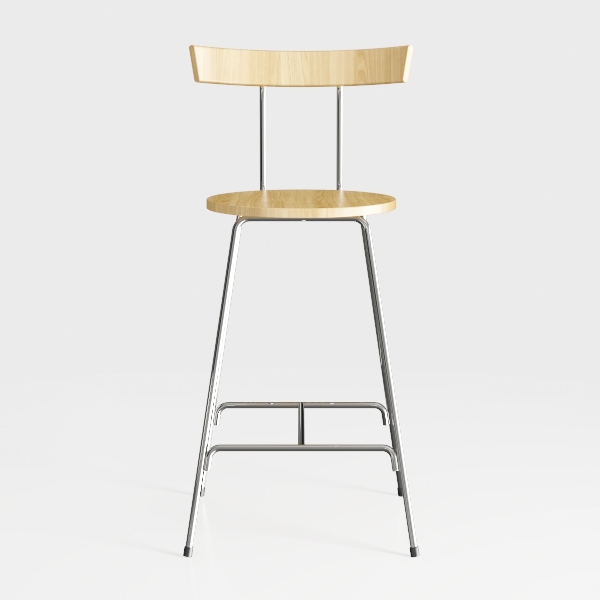 Felix Collection Height Adjustable 32-39 in. Stool