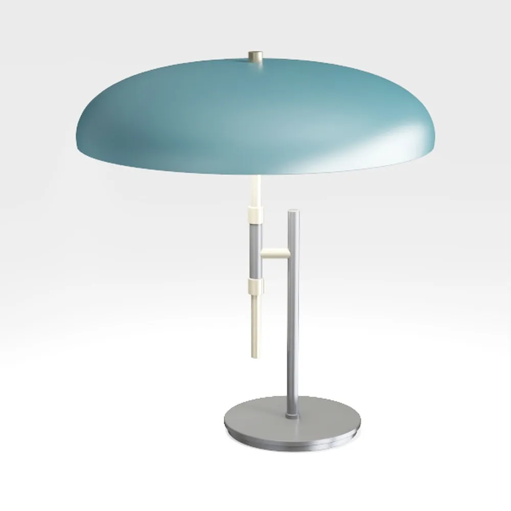 Turquoise Nightstand Table Lamp for Bedroom - 3
