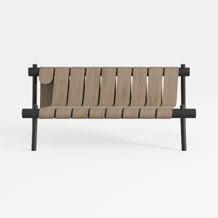 Panana 110 cm Small Office Couch Loveseat Sofa wit