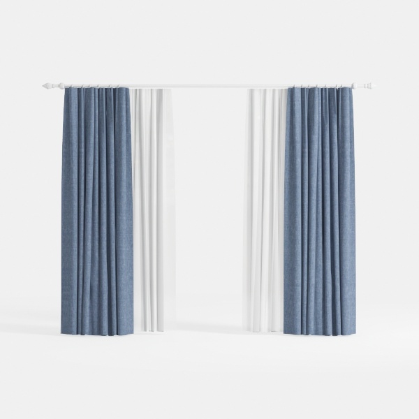 Blackout Curtains for Bedroom 52x96 Inches 2 Panel