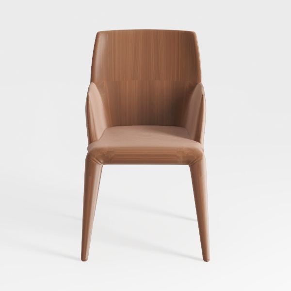 Modern Dining Chairs with Wood Legs Set of 4