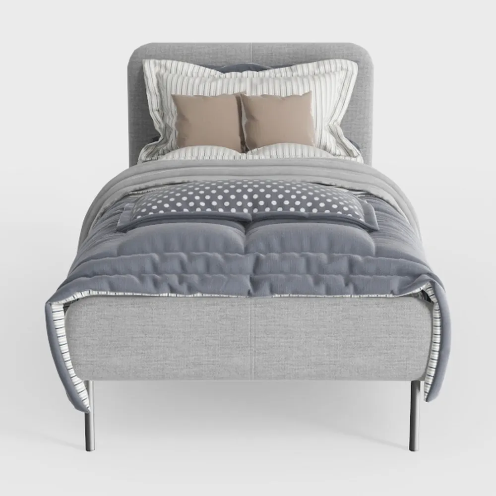 Furniture of America Freya Modern Velvet Upholster