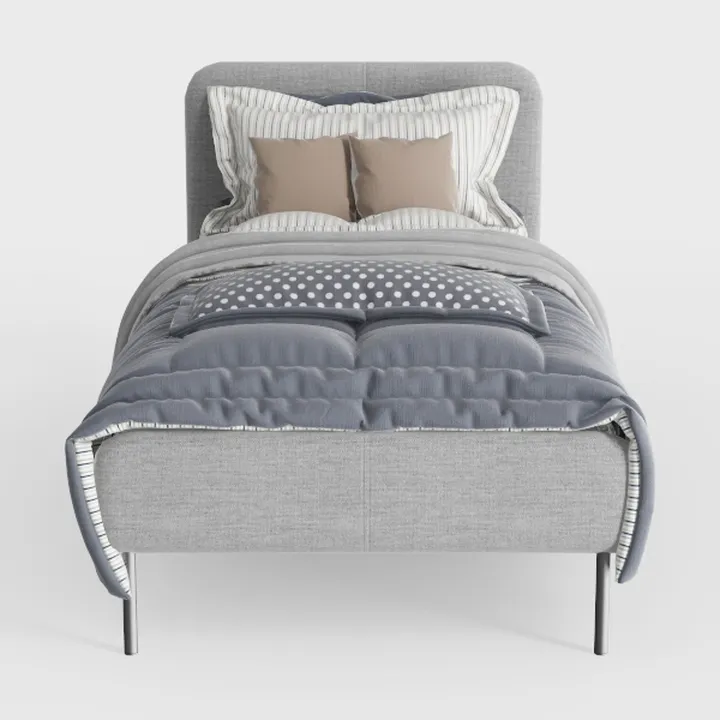 Furniture of America Freya Modern Velvet Upholster