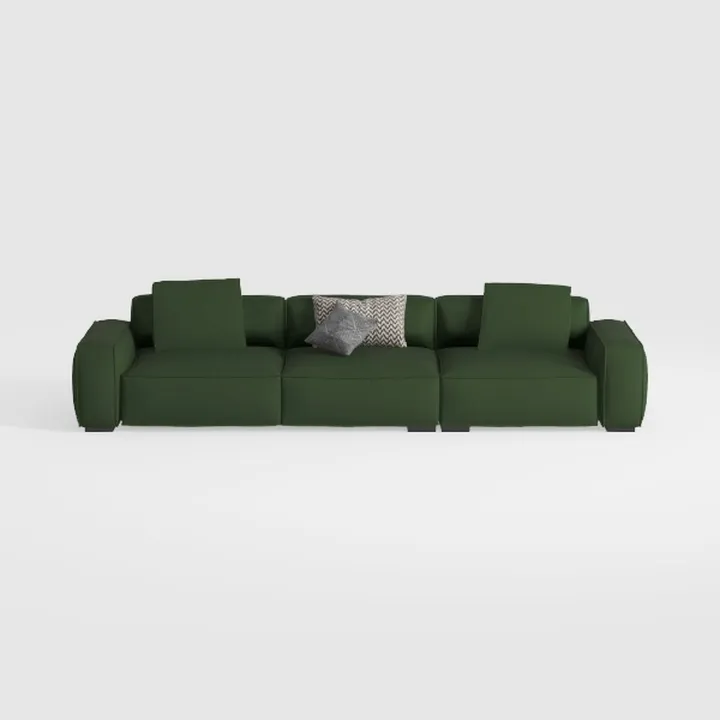 109" Modular Sectional Sofa Cloud L Shaped Couch 