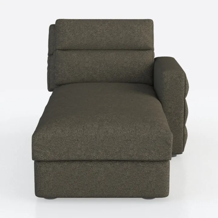 Oversized Chair with Storage Ottoman, Large
