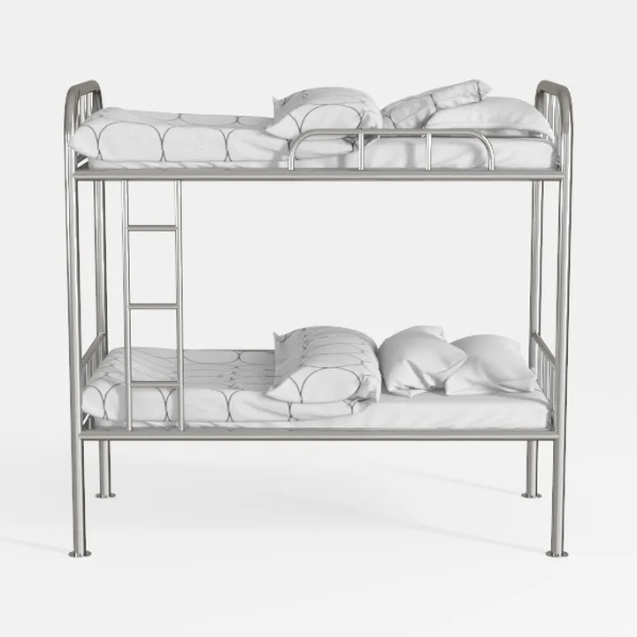Garvee Bunk Bed Twin Over Twin with Ladder and