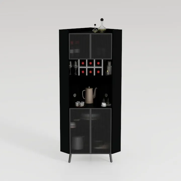 Upgraded Wide Metal Storage Cabinet - 72 Inch