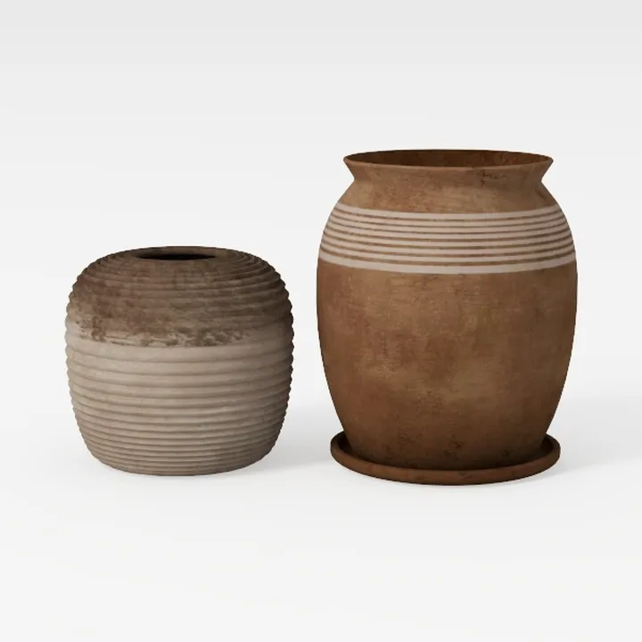 Ceramic Vase For Home Decor Nordic Flower Pot Home Living Room Decoration Flower Vase Cachepot For Flowers Modern for interior