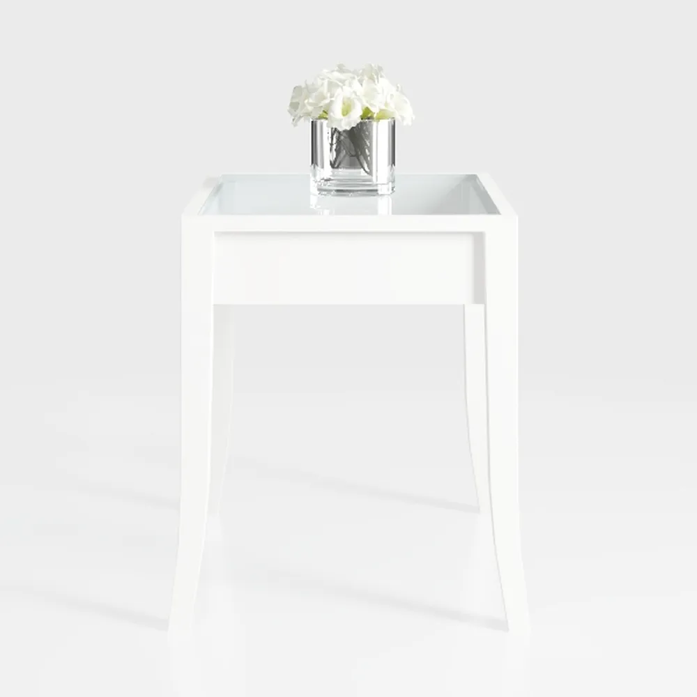 Crestlive Products Outdoor Side Table,Aluminum