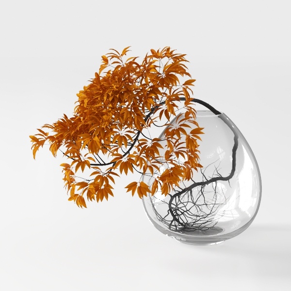 Floral Greenery-plant 24.max