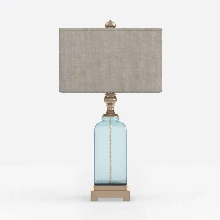 OYEARS 23"Resin Table Lamps for Living Room Set