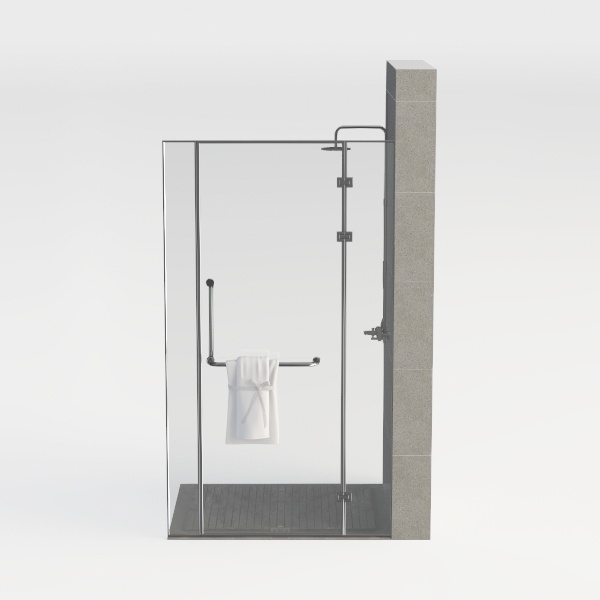 DELAVIN 44&quot;-48&quot;W x 75&quot;H Frameless Shower Door