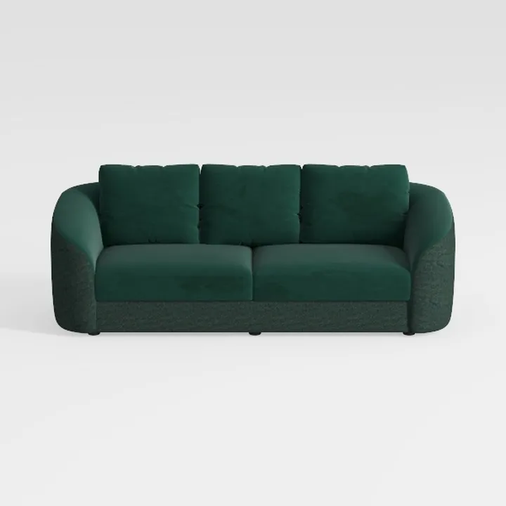 83.9-Inch Oversized 2 Seaters Cloud Couch Velvet